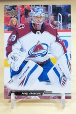 2022-23 Upper Deck Series 1 Base #45 Pavel Francouz - Colorado Avalanche