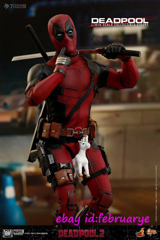 Perfect Hot Toys 1/6 Scale Mms490 Deadpool 2 Deadpool Actiaon