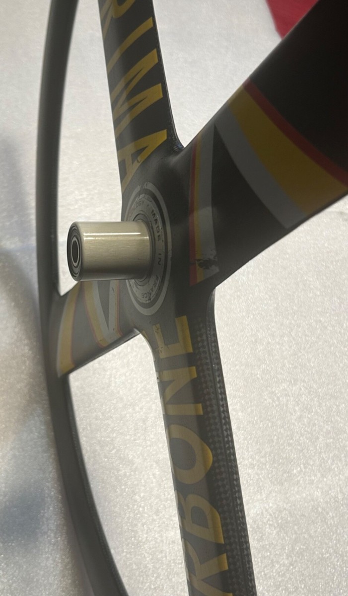 Cadre Vélo Corima Viper Vintage - 56 Cm - Carbone Et Alu - Jaune Et Noir