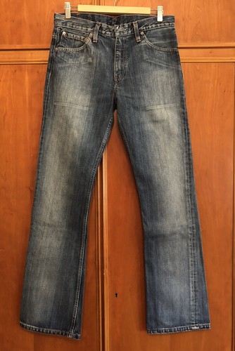 Levis 507 04 Jeans W30 L34 Denim Man Pants Bootcut Trousers Vintage Rock |  eBay