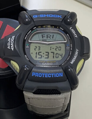 Casio G-Shock Watch Riseman GW-9100 Solar Twin Sensor From Casio G-Shock Watch Riseman GW-9100 Solar Twin Sensor From