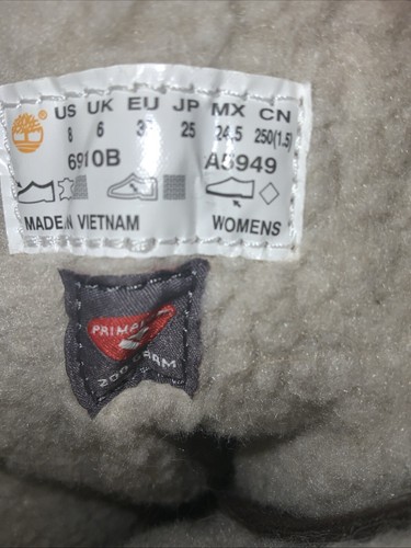 Timberland Women's MT. Hayes Tall Waterproof Brown Size 8 Snow Boots 6910B New - Picture 9 of 11