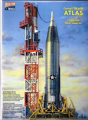 Horizon Models Convair SM-65D Atlas in 1/72 2001 ST