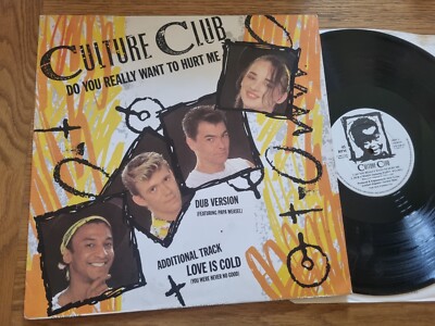 Culture Club - Do You Really Want To Hurt Me 12  Vinyl 1982 Virgin Records
