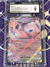 Pokemon Mew Ex 151/165 - Scarlet  Violet 151 ENGLISH MINT 9 CGC