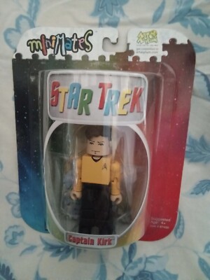 Art Asylum MiniMates Star Trek Captain Kirk *neu* kostenloser Versand