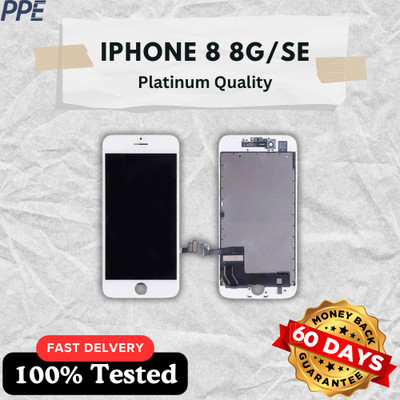 Für Apple iPhone 8 / SE2 / SE3 Komplett LCD & Digitizer INCELL Qualität Weiß UK