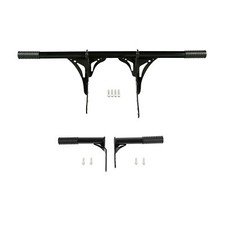 Front Rear Highway Engine Guard Crash Bar Fit For Harley Softail Low Rider 18-25