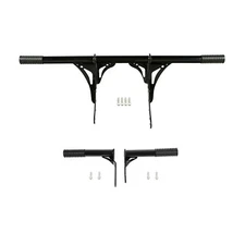 Front Rear Highway Engine Guard Crash Bar Fit For Harley Softail Low Rider 18-25