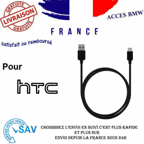 Original HTC Data Câble DC-M700 USB type C pour HTC E9s dual SIM, E9+, M9 - Photo 1 sur 1