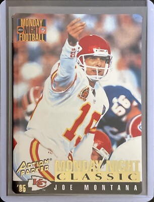 Joe Montana - 1995 Pinnacle Action Packed Football - Monday Night Classic #125