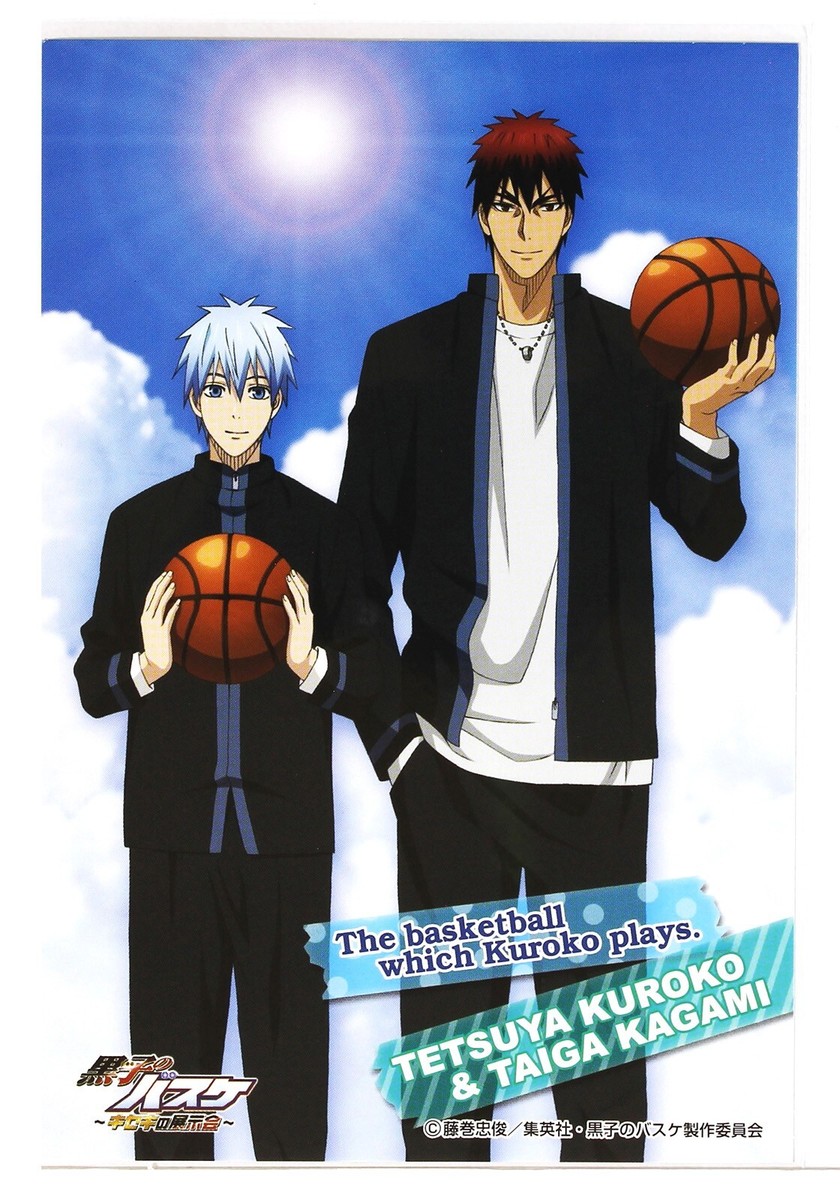 Kuroko's Basketball in Hirakata Park Postcard Tetsuya Kuroko