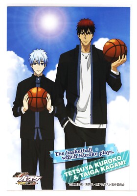 Kuroko's Basketball in Hirakata Park Postcard Tetsuya Kuroko
