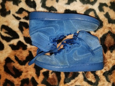 blue suede jordan 1