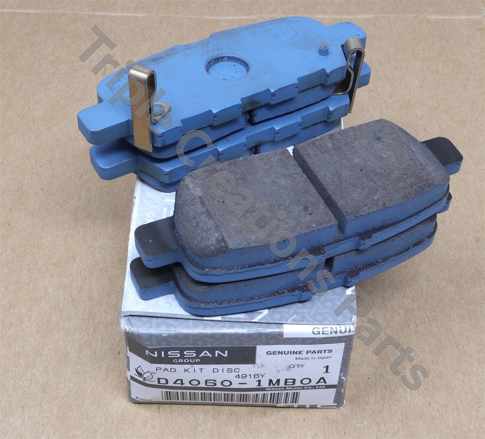 D4060-1MB0A Genuine Nissan Infiniti Pad Kit-Disc Brake Rear D40601MB0A ...