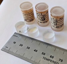 (3)  Spectra Physics Laser Cavity Mirrors   15mm   G3873  LPD 1142 