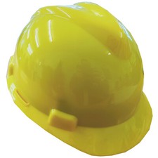 YELLOW HARD BUMP HAT builder construction warehouse
