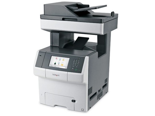 LEXMARK X748DE 34T5012 DUPLEX MFP 2400 X 600 COLOR LASER 220V, NO TONER - NICE! - Picture 11 of 11