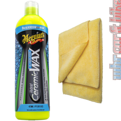 Meguiars Hybrid Ceramic Liquid Wax Lackversiegelung inkl. Mikrofasertuch