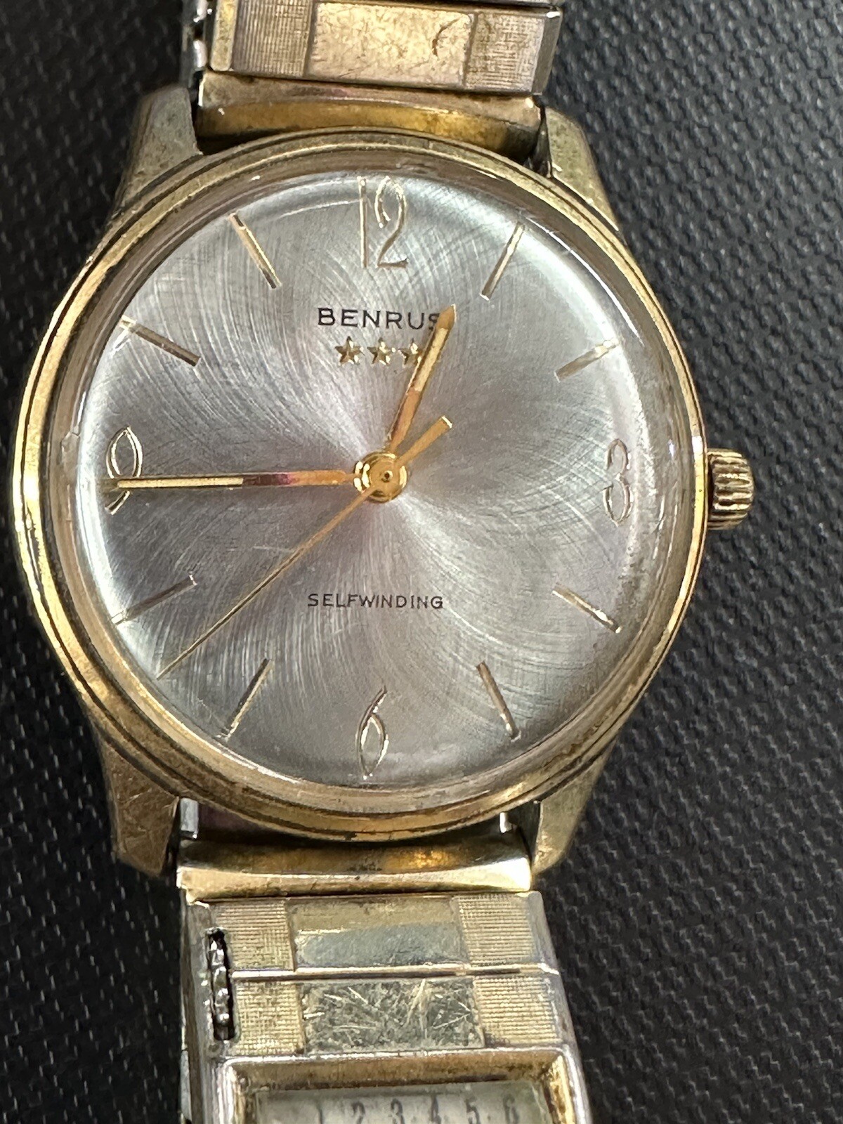 Benrus Reference 7021 Automatic With Engine Turne… - image 2