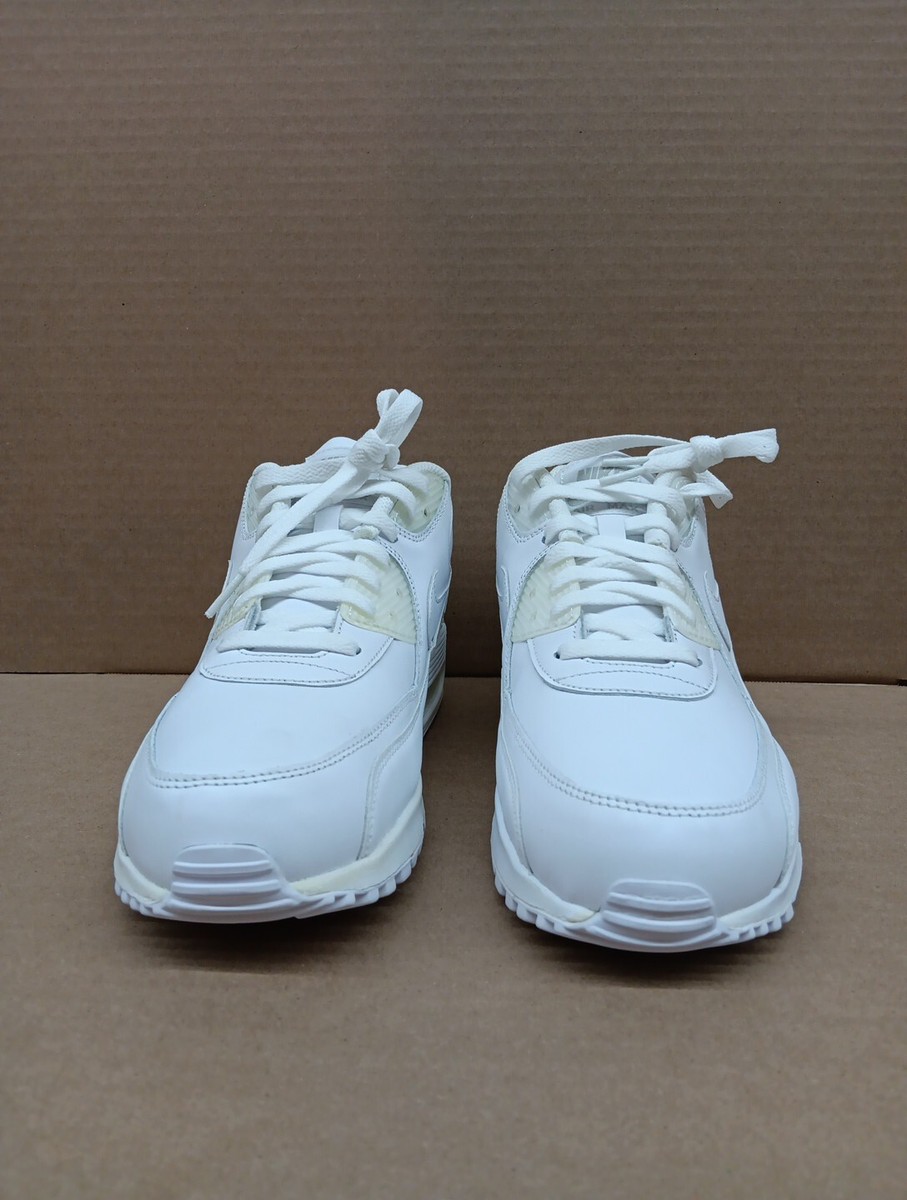 NIKE エアマックス 90 302519-113 Nike Air Max 90 Leather Shoes White 302519-113 MEN Size 9.5