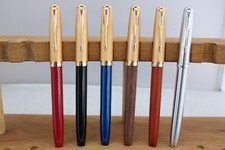 Jinhao No. 85 Extra Fine Fountain Pens, 6 Finishes, UK Seller