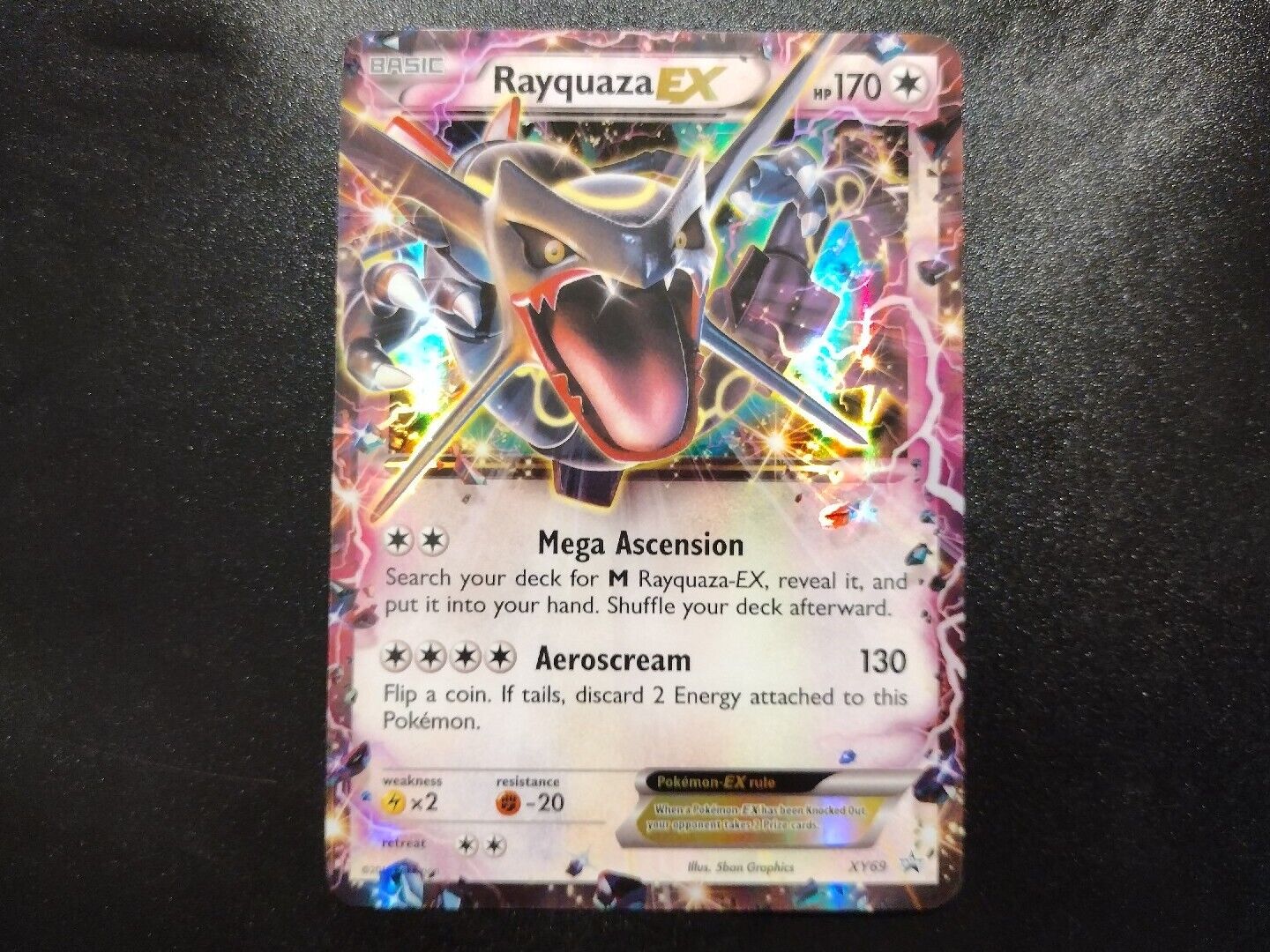 Mavin  PL Pokemon Shiny RAYQUAZA EX Card BLACK STAR PROMO Set XY69  Collection Box PLAYD