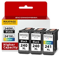Black Color Ink Cartridge for Canon PG240XL CL241XL MG2220 MG3620 MX472 Printer