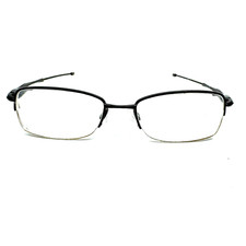 OAKLEY SCULPT 4.0 Eyeglasses Frmaes Pewter Half rim 52-18-142 Frames Only H9572