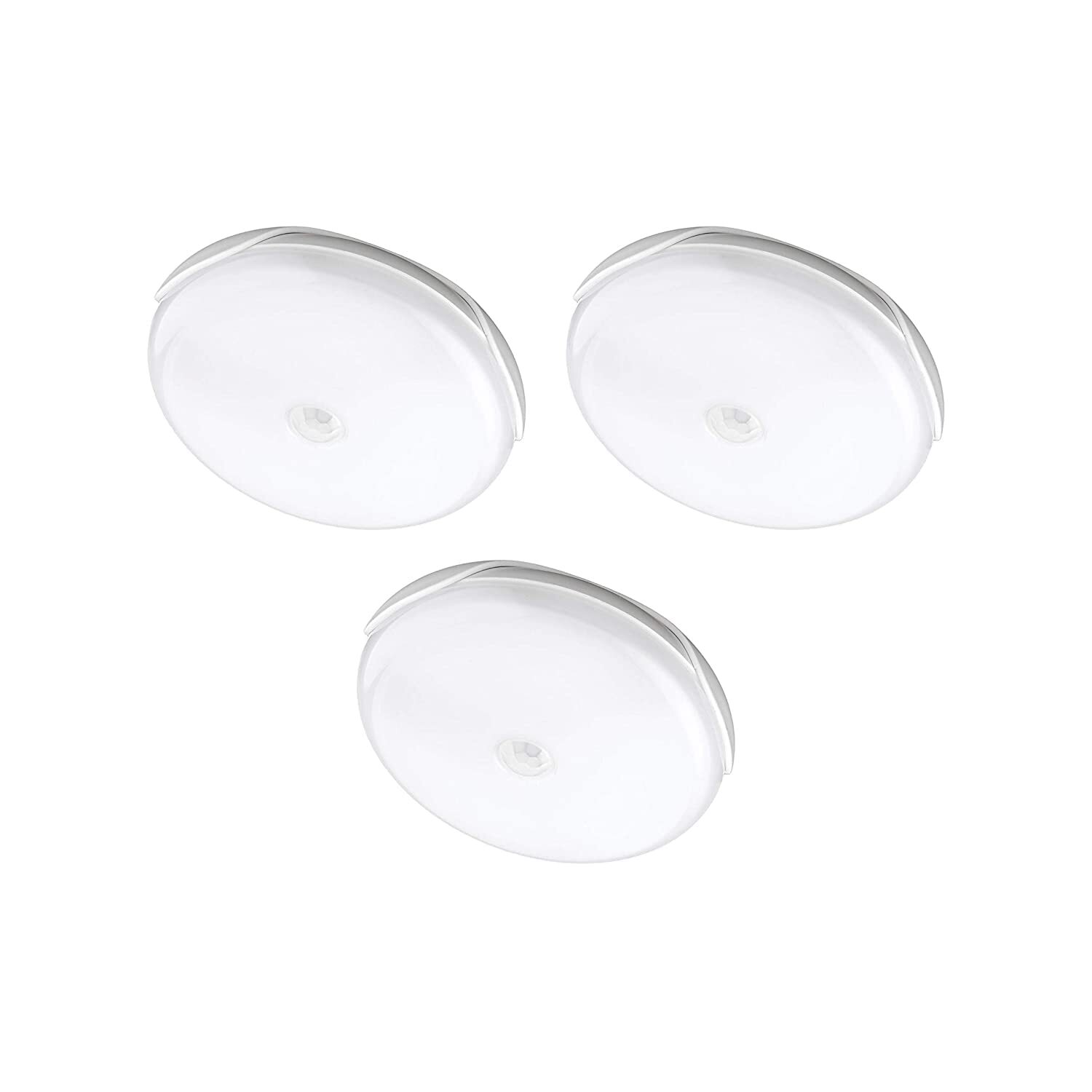 Beams MB800 30 Lumen LED Wireless Battery Powered Motion Sensing Puck Light, ...