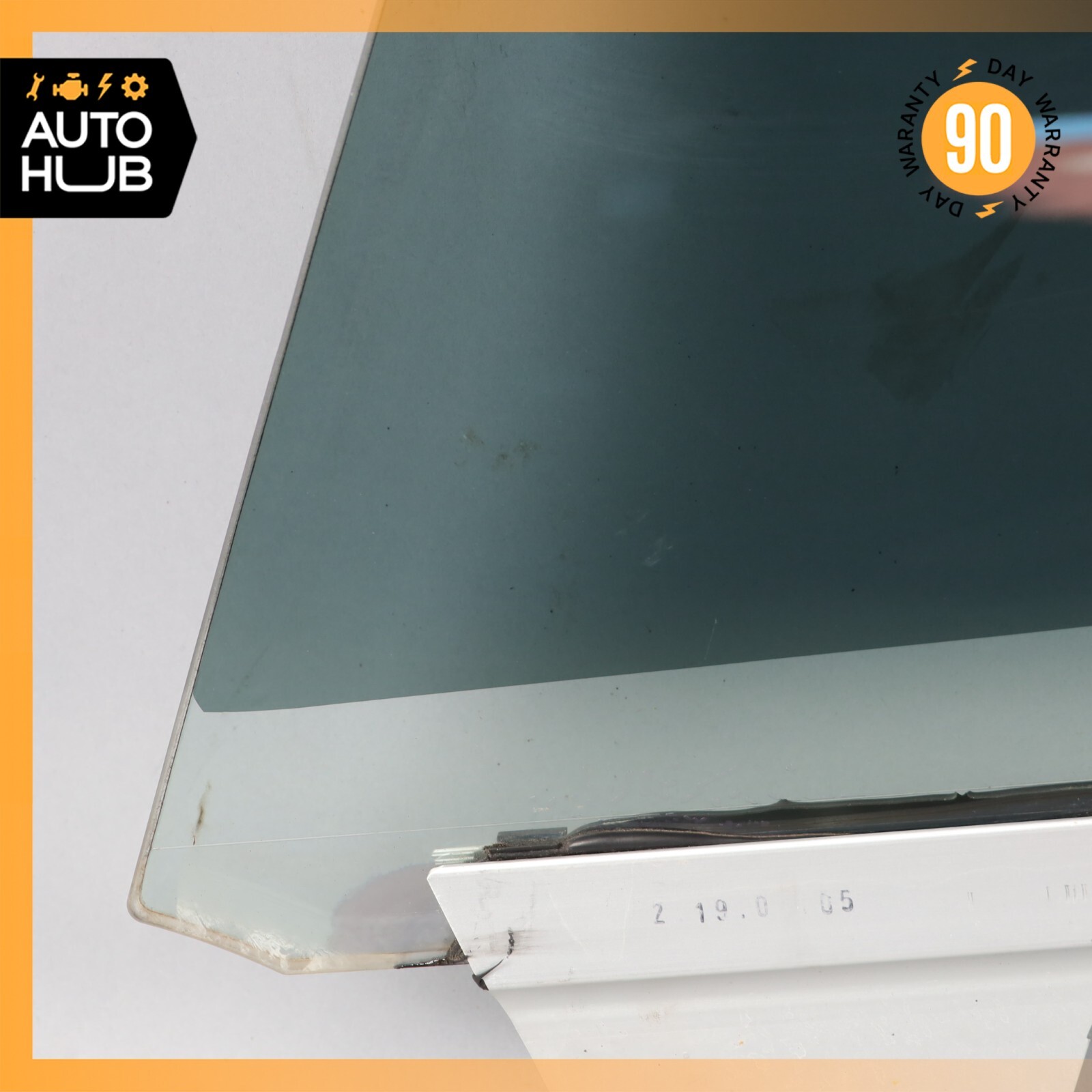 03-10 Bentley Continental GT Coupe Front Left Driver Door Window Glass OEM 31k
