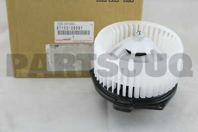 8710326091 Genuine Toyota FAN SUB-ASSY, BLOWER, REAR 87103-26091