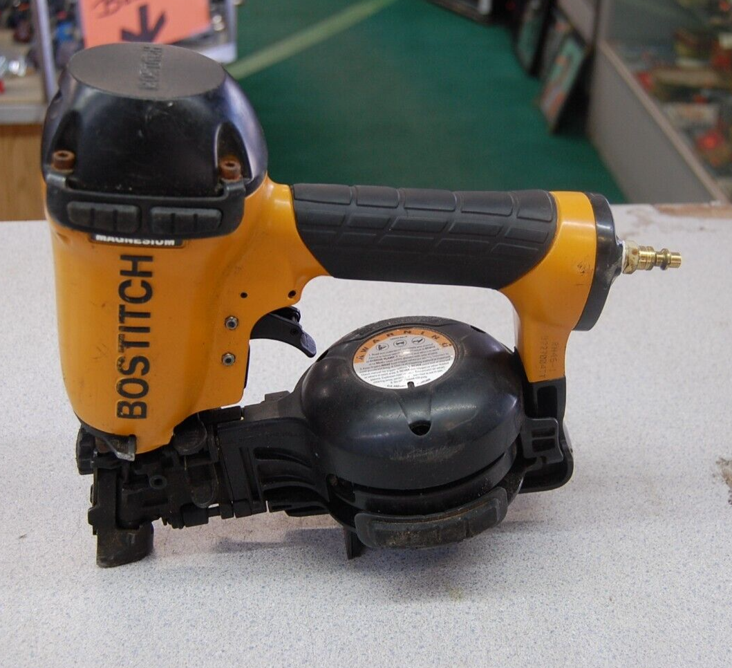 BOSTITCH Magnesium Pneumatic Coil Roofing Nailer RN461 Tested
