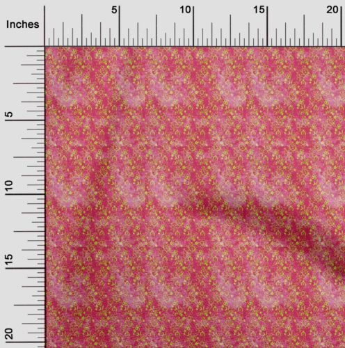 oneOone Cotton Flex Dark Peach Fabric Batik Fabric For Sewing Printed-8OK - Zdjęcie 1 z 9