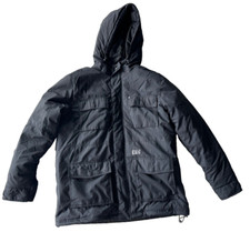 Mens Sizelarge Hurley Ski Snowboard Winter Insulated Jacket Coat Black Hooded
