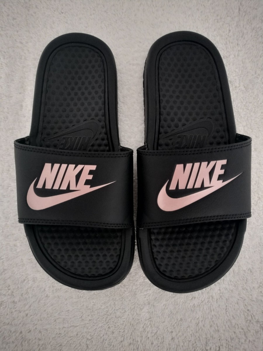 Nike Sandals Nike Benassi Slides Rose Gold Nike Benassi Slides