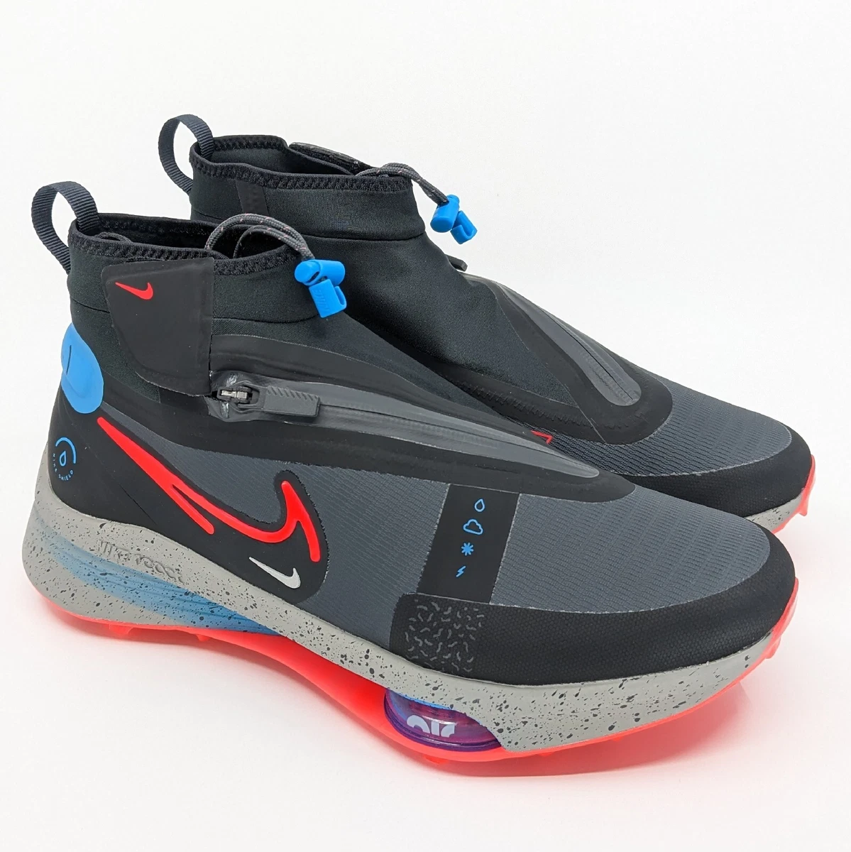 Nike Air Zoom Infinity Tour 2 Shield Black Golf Shoes Men's