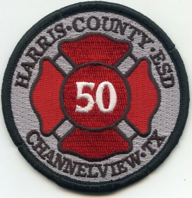 HARRIS COUNTY Channelview TEXAS TX Emergency Services District ESD FIRE PATCH