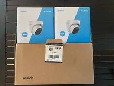 New:  2 - Reolink Smart 4K Ultra HD PoE Cameras, RLC-820A
