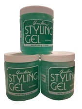 Lot of 3 Queen Helene Styling Gel Normal Hold 16 oz Protein Rich