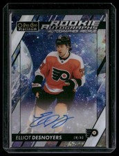 2023-24 O-Pee-Chee Platinum #R-ED Elliot Desnoyers Rookie Autographs Cosmic #/65