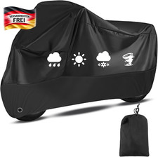 Motorrad Abdeckplane wasserfest UV-beschichtet für Roller Moped Schutz im Winter