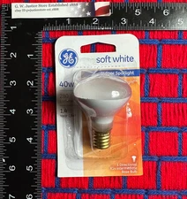 LAVA LAMP replacement LIGHT BULB 120v R type 40w 40R14/N reflector 7¢*ship extra