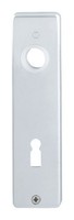 Hoppe Aluminium-Kurzschild-Paar 202KP/AP, Buntbart, FüR InnentüRen -... 1 Paar