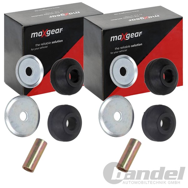 2X Maxgear Domlager Hinten Vorne Passend FÜR Honda Accord Civic Concerto CR-V-image
