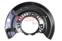 Spritzblech Bremsscheibe Vorne Rechts Metzger 6115196 FÜR Toyota