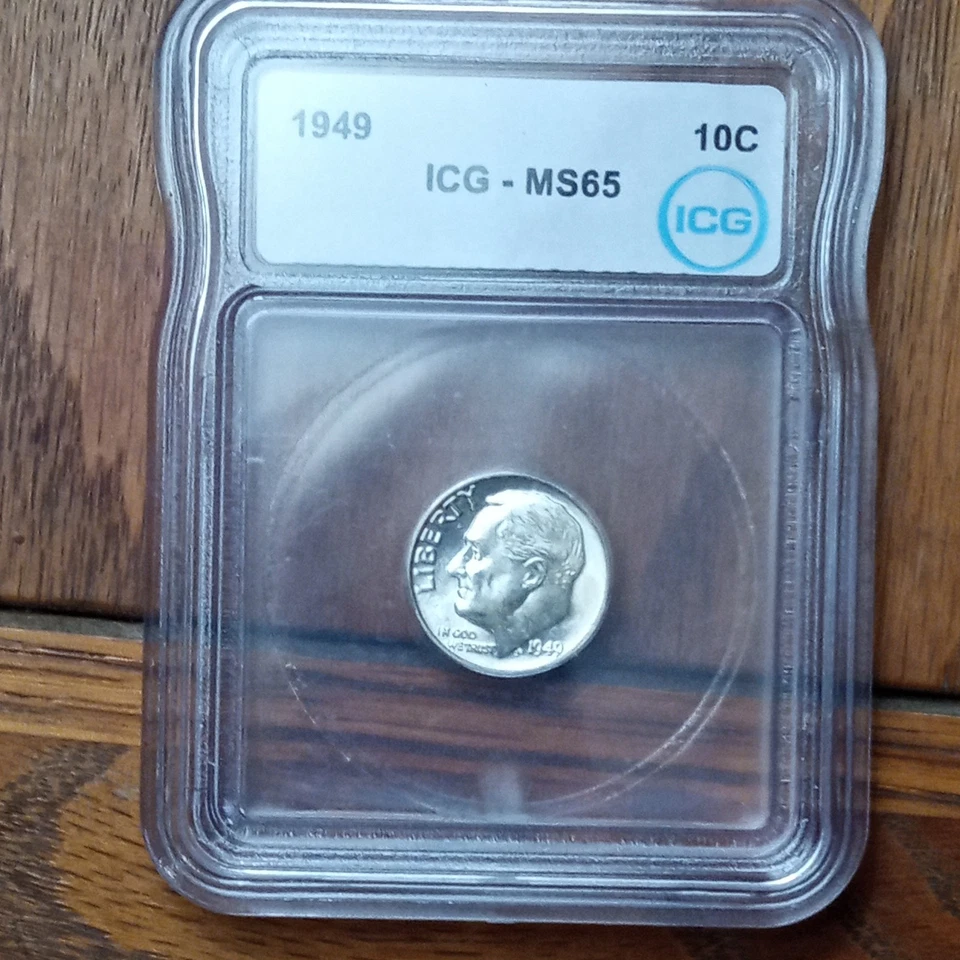 1949 10C Roosevelt Dime - ICG MS65 - Image 2 of 4