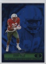 2022 Panini Chronicles Draft Picks Illusions Blue /99 Jerry Rice #1 HOF nd3