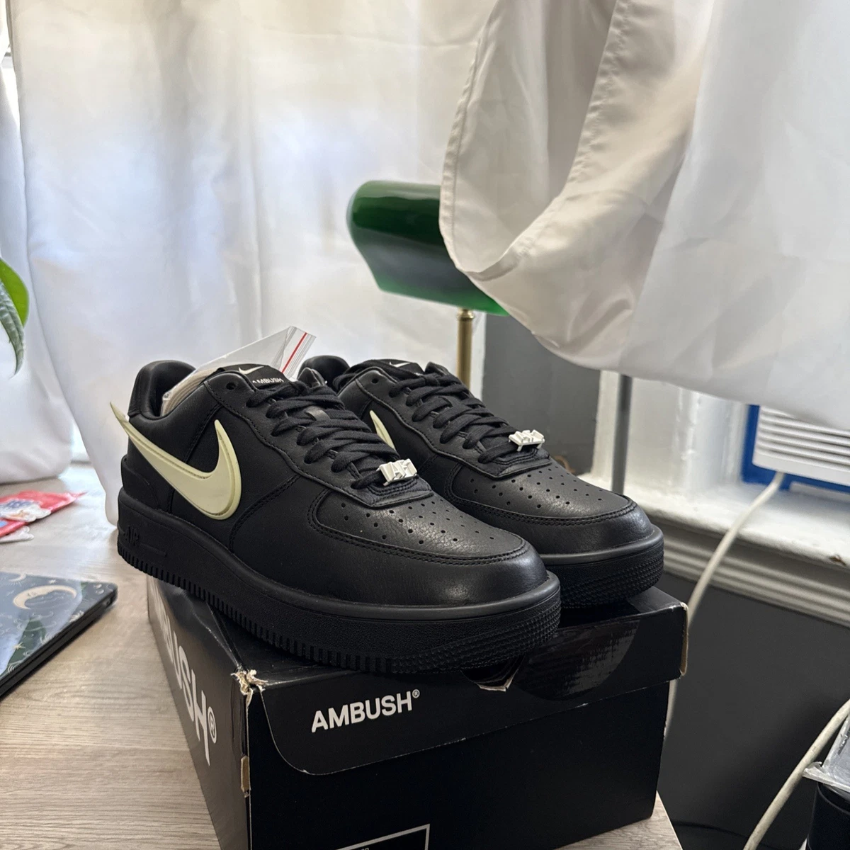 Las mejores ofertas en Nike AMBUSH x Air Force 1 Low Black | eBay