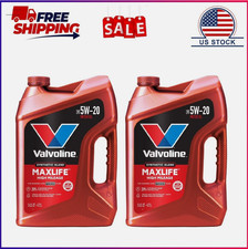 (2 Pack) MaxLife High Mileage 5W-20 Synthetic Blend Motor Oil 5 Quart 29.17 per gallon